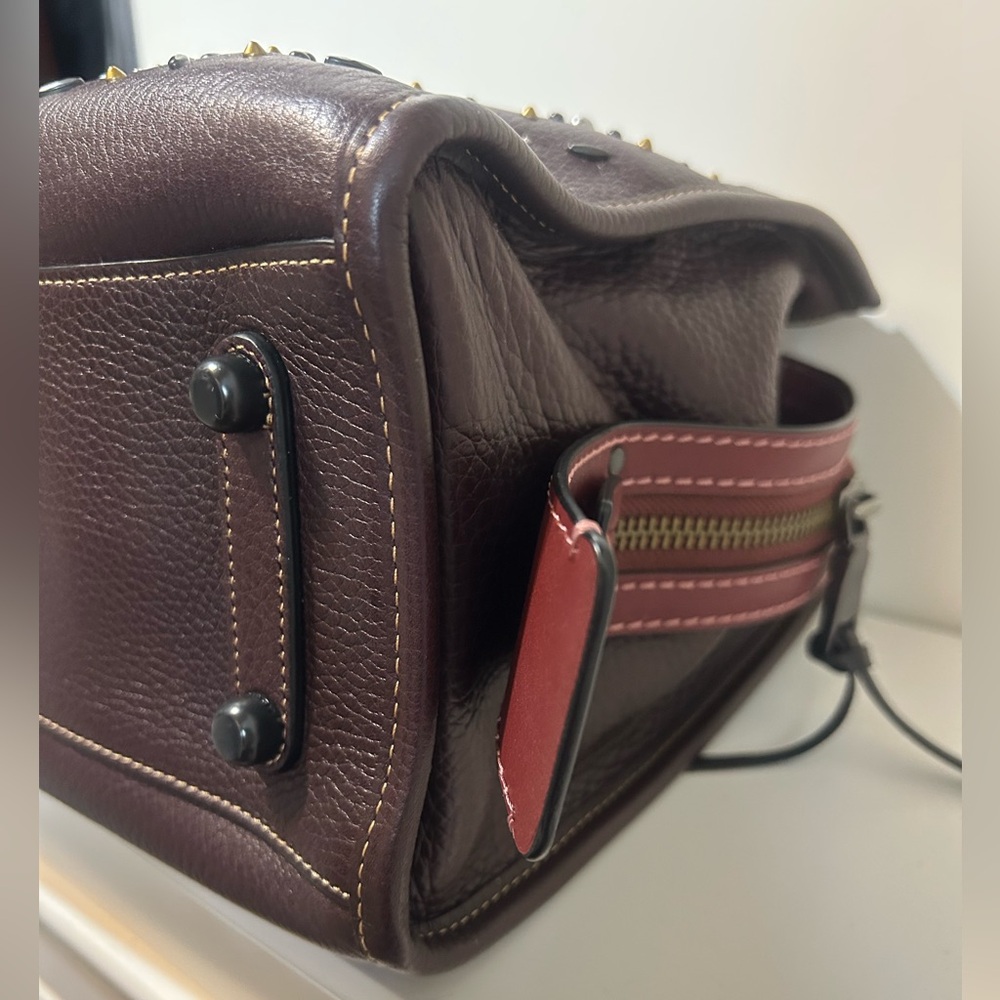 EUC COACH ROGUE 30 WITH PRAIRIE RIVETS OXBLOOD/RED - Picture 8 of 16